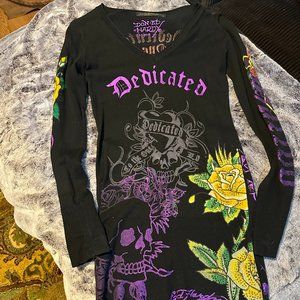 Ed Hardy Rhinestone Dress